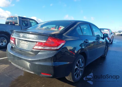 2013 Honda Civic Ex z USA, uszkodzony, nr VIN 2HGFB2F80DH523700